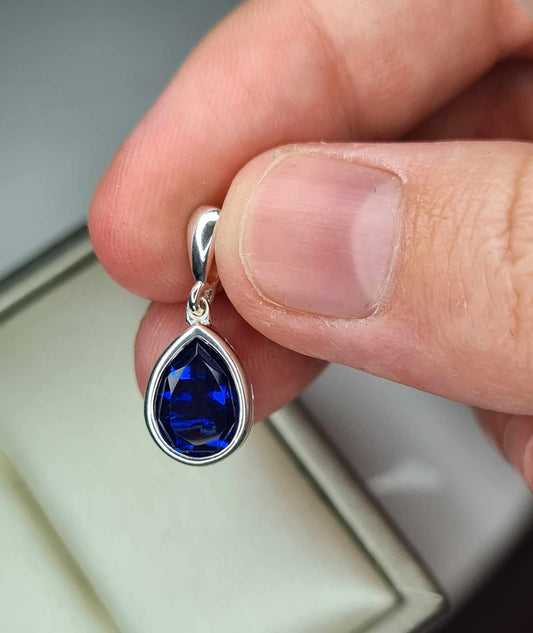 2.14ct Ceylon Colour Quartz Solitaire Pendant in 925 Sterling Silver