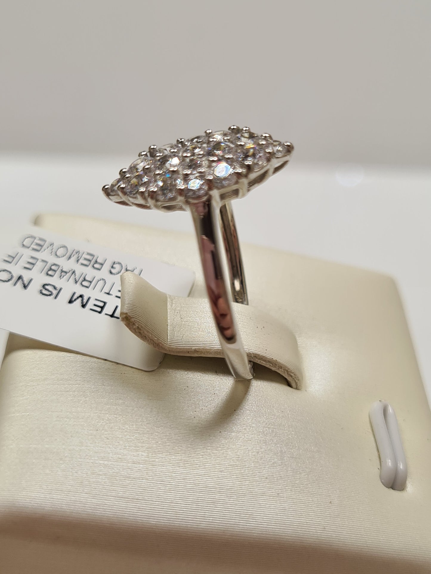 Swarovski Zirconia Cluster Marquise Ring SIZES M, N