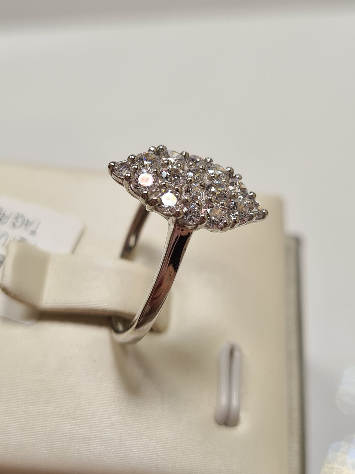 Swarovski Zirconia Cluster Marquise Ring SIZES M, N