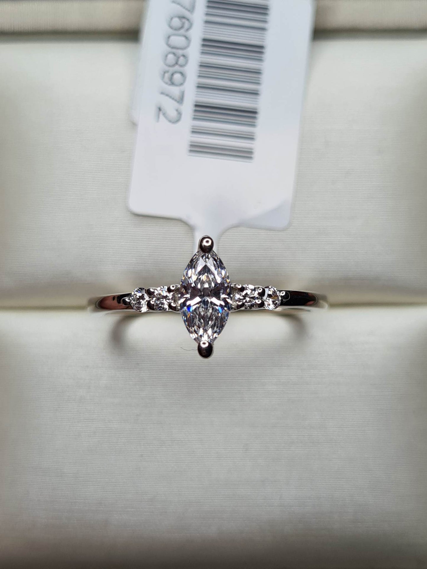 Swarovski Zirconia Marquise Cut Ring SIZES O ,S