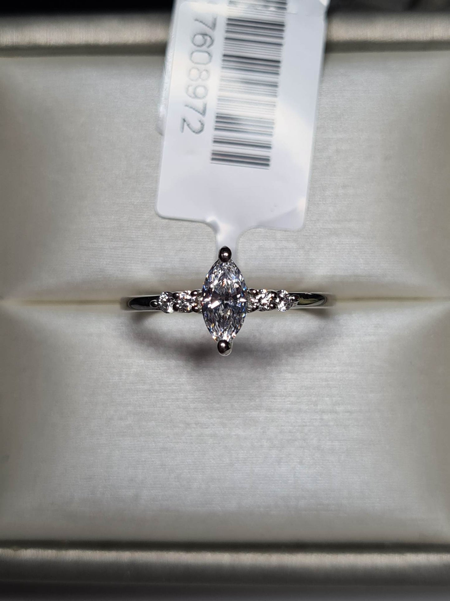 Swarovski Zirconia Marquise Cut Ring SIZES O ,S