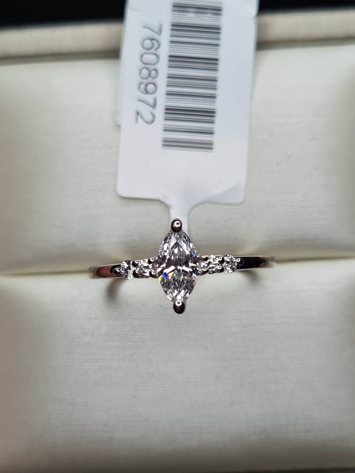 Swarovski Zirconia Marquise Cut Ring SIZES O ,S