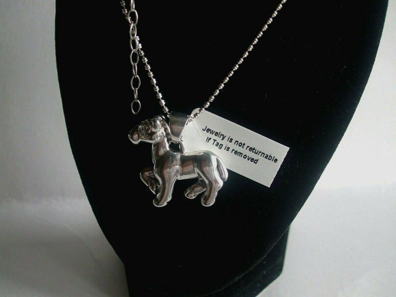 Sterling Silver Horse Pendant