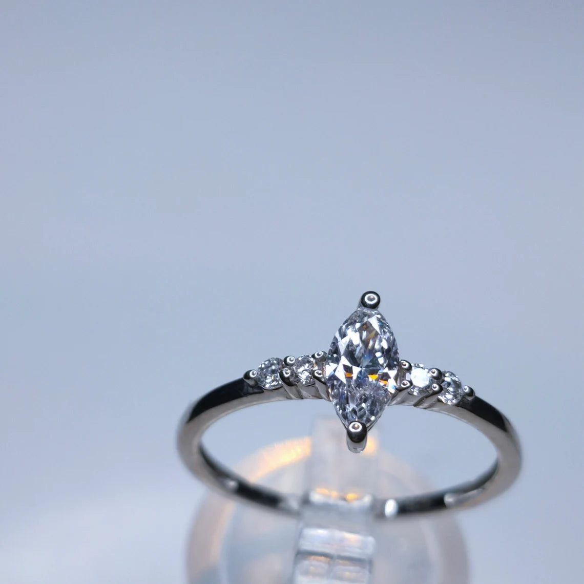 Swarovski Zirconia Marquise Cut Ring SIZES O ,S