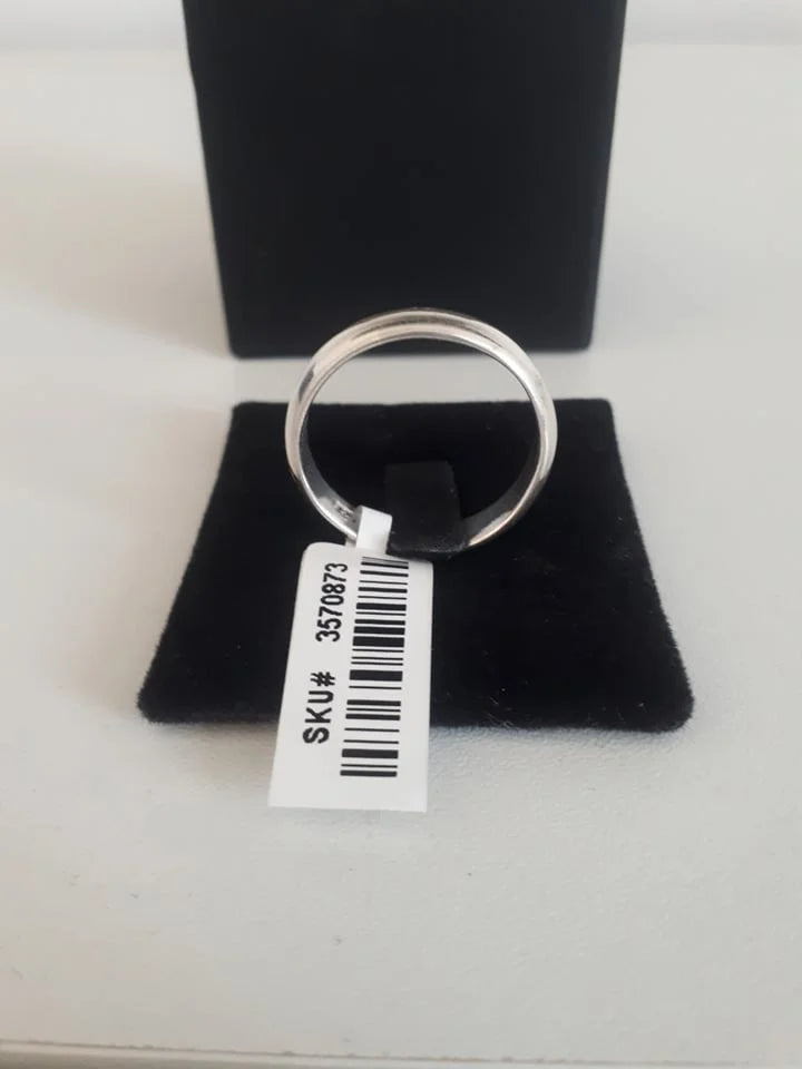 Sterling Silver Band Ring SIZES J,K