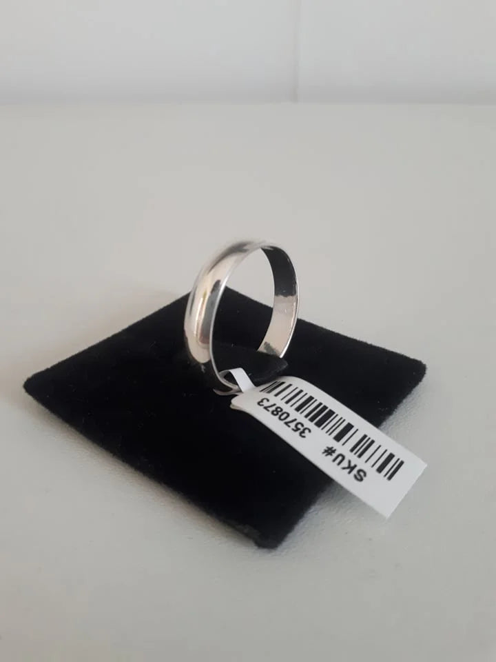 Sterling Silver Band Ring SIZES J,K