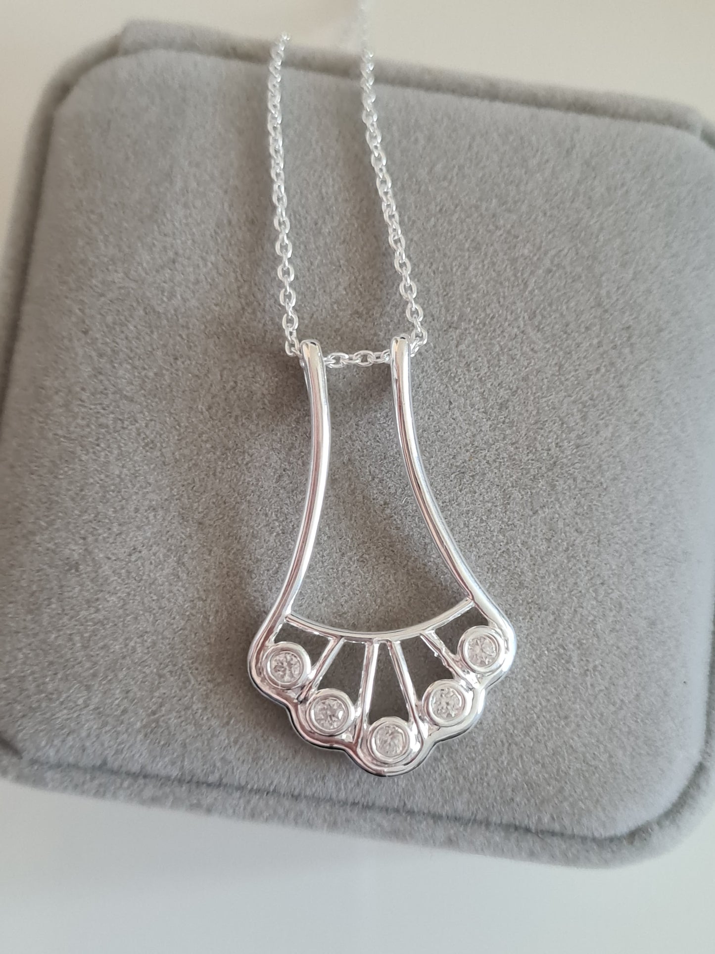 Natural Cambodian Zircon Necklace 925 Sterling Silver