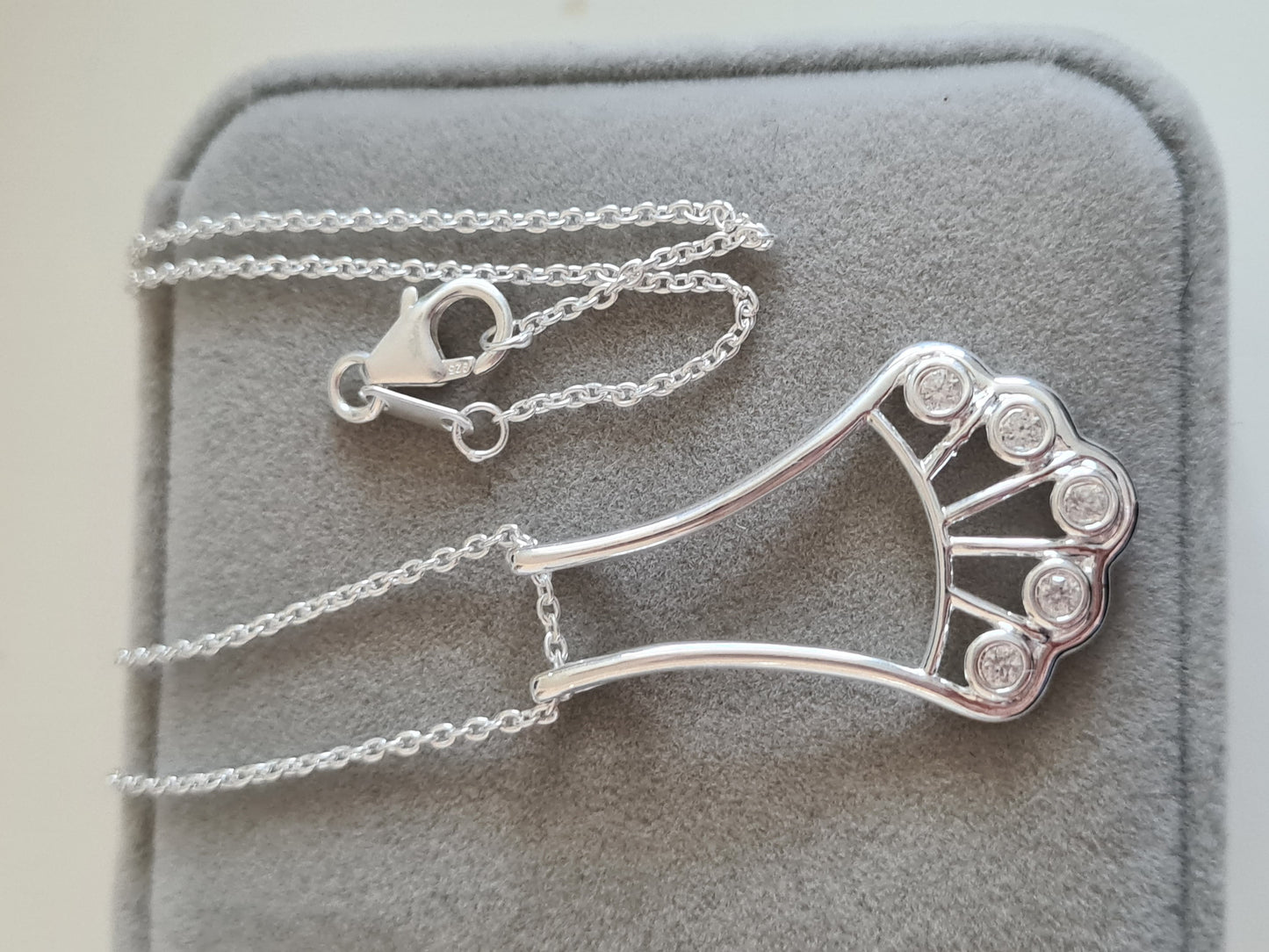 Natural Cambodian Zircon Necklace 925 Sterling Silver