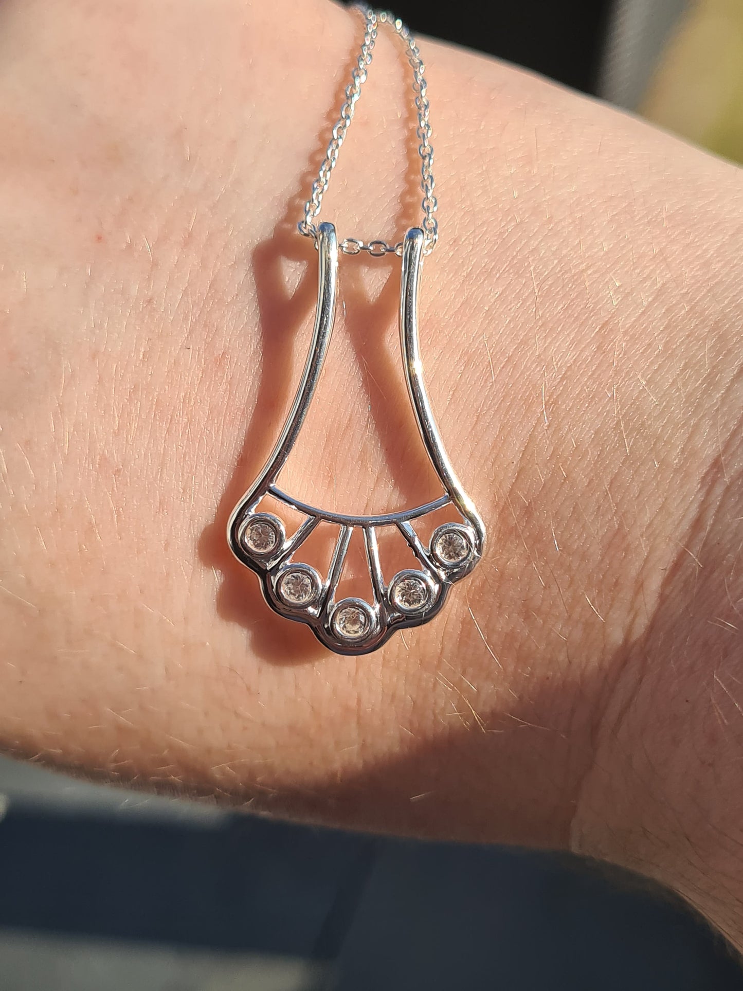 Natural Cambodian Zircon Necklace 925 Sterling Silver