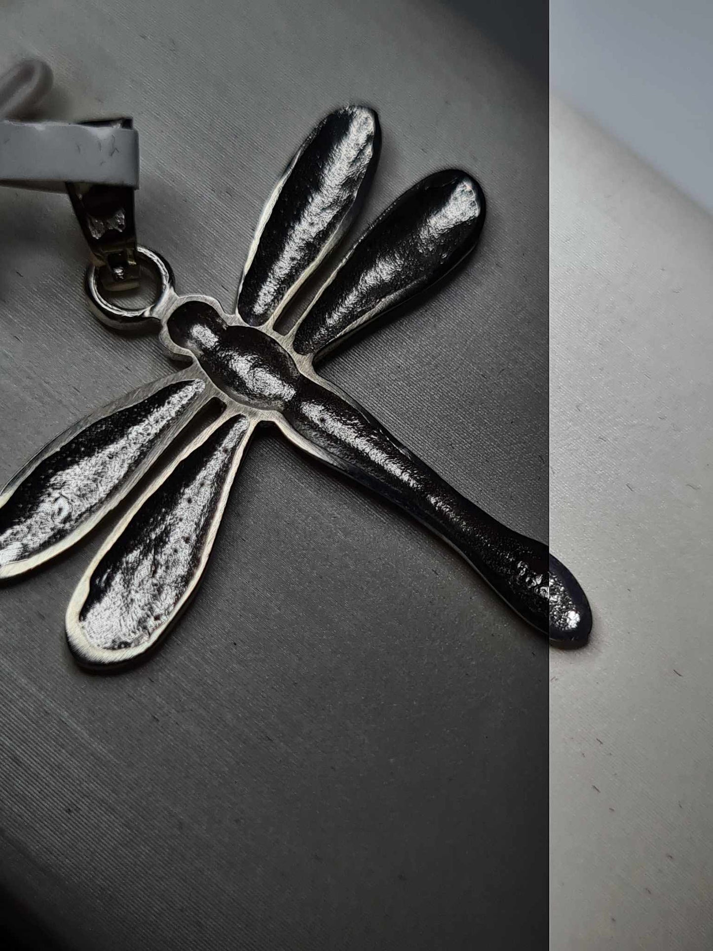 Dragonfly Pendant Hand Made 925 Sterling Silver