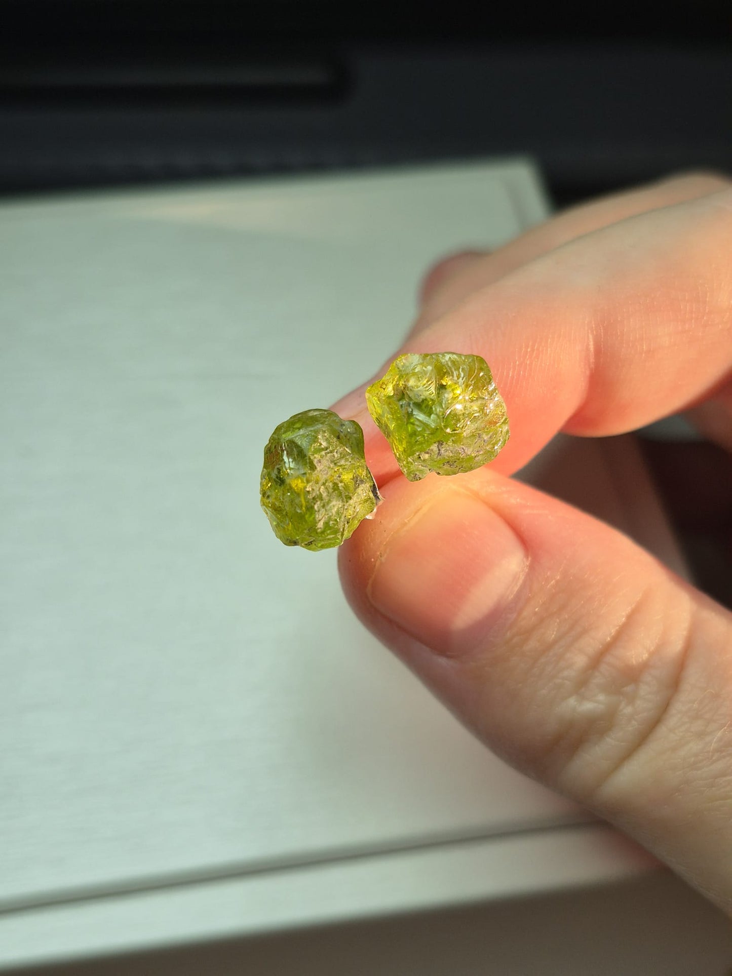 10ct Natural Hebei Peridot Earrings in 925 Sterling Silver