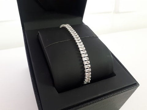 Simulated Diamond Bracelet