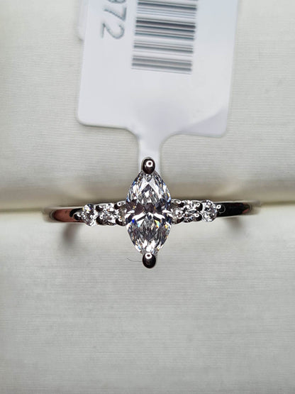 Swarovski Zirconia Marquise Cut Ring SIZES O ,S