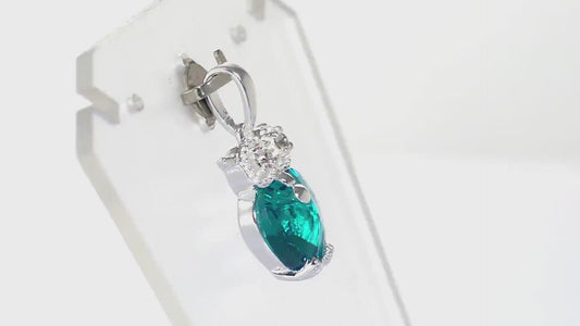Swarovski Owl Pendant 925 Sterling Silver