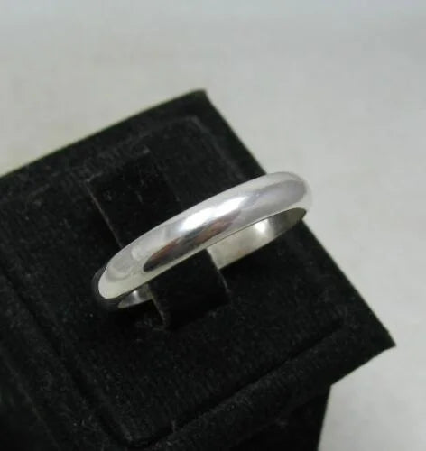 Sterling Silver Band Ring SIZES J,K