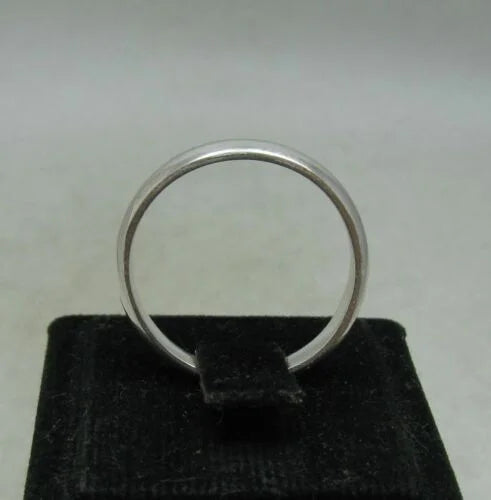 Sterling Silver Band Ring SIZES J,K